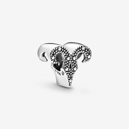 Pandora Moments Silver Sparkling Aries Zodiac Charm