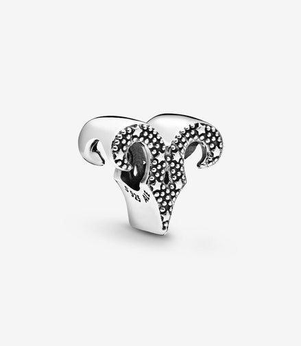 Pandora Moments Silver Sparkling Aries Zodiac Charm