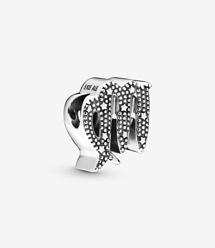 Pandora Moments Silver Sparkling Virgo Zodiac Charm
