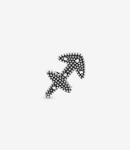 Pandora Moments Silver Sparkling Sagittarius Zodiac Charm