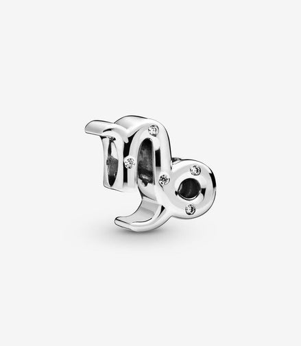 Pandora Moments Silver Sparkling Capricorn Zodiac Charm