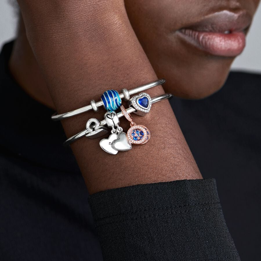 Pandora Moments Silver Sparkling Libra Zodiac Charm