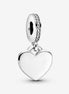 Pandora Moments Engravable Heart Tag Dangle Charm