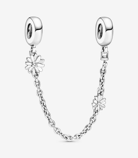 Pandora Moments Daisy Flower Safety Chain Charm