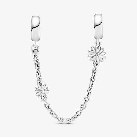 Pandora Moments Daisy Flower Safety Chain Charm