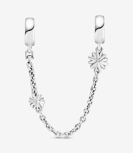 Pandora Moments Daisy Flower Safety Chain Charm