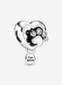Pandora Moments Sparkling "Fur Mom" Paw Print & Heart Charm
