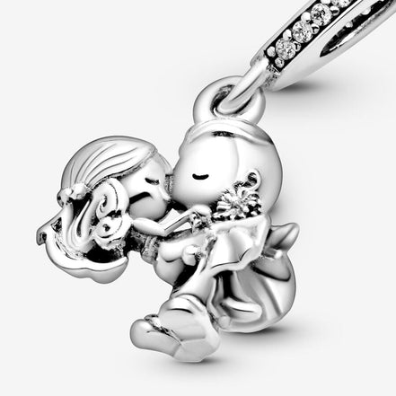 Pandora Moments Silver Married Couple Dangle Charm