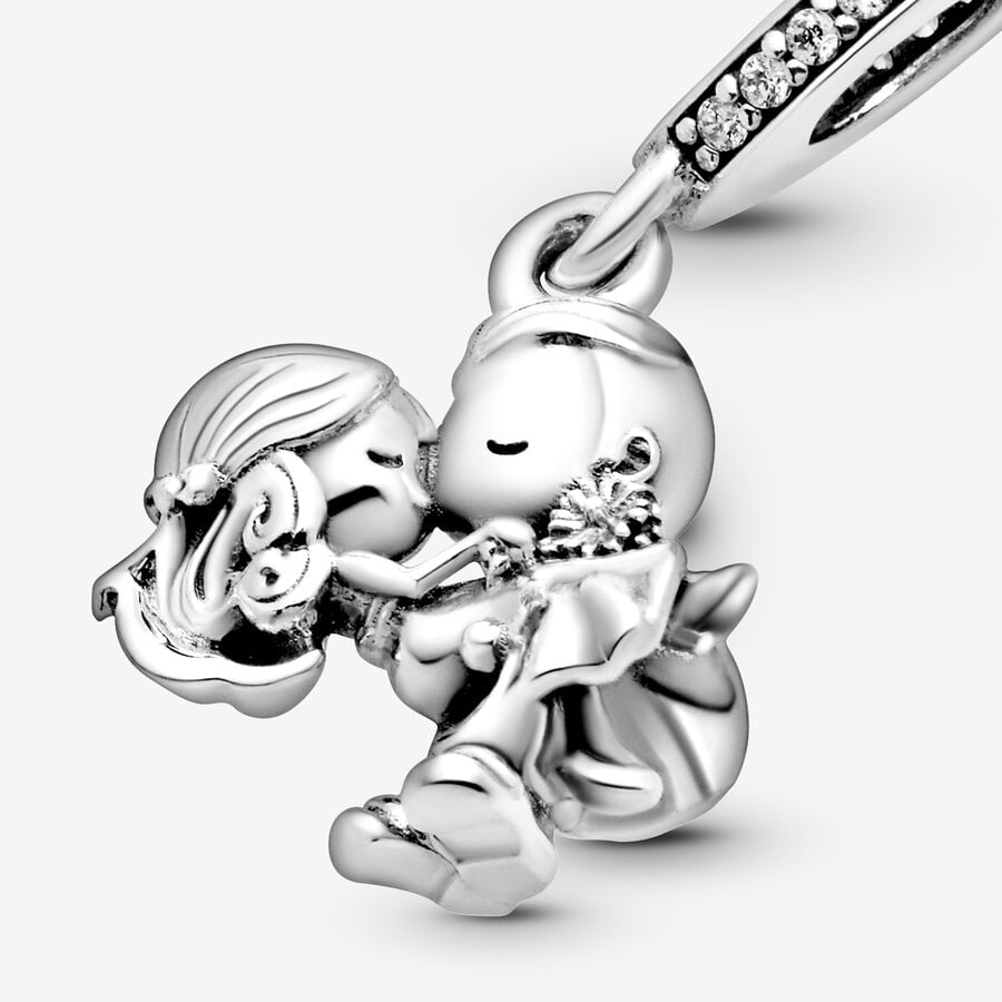 Pandora Moments Silver Married Couple Dangle Charm