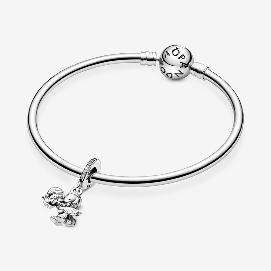 Pandora Moments Silver Married Couple Dangle Charm