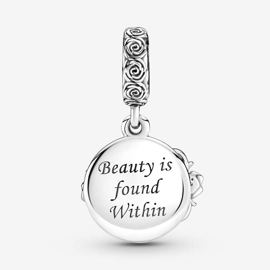 Pandora Disney Beauty and the Beast Dancing Dangle Charm