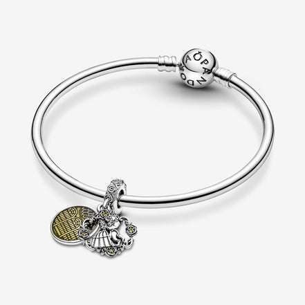 Pandora Disney Beauty and the Beast Dancing Dangle Charm
