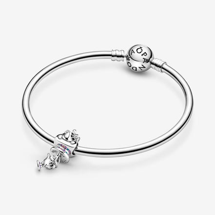 Pandora Disney Beauty and the Beast Mrs. Potts and Chip Dangle Charm