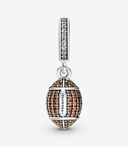 Pandora Moments American Football Dangle Charm