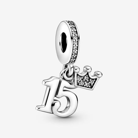 Pandora Moments 15th Birthday Dangle Charm