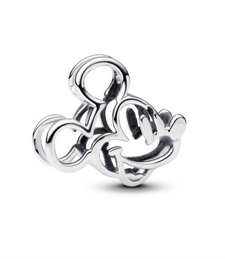 Pandora Disney Mickey Mouse Openwork Charm