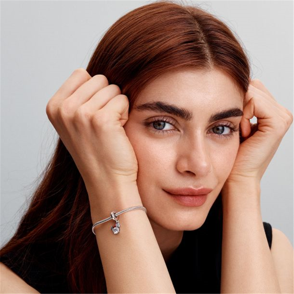 Pandora Disney Minnie Mouse Silhouette Dangle Charm