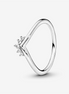 Pandora Moments Tiara Wishbone Ring Size 6