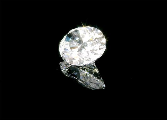 2.06Ctw E Vvs2 Lab Grown Oval Diamond