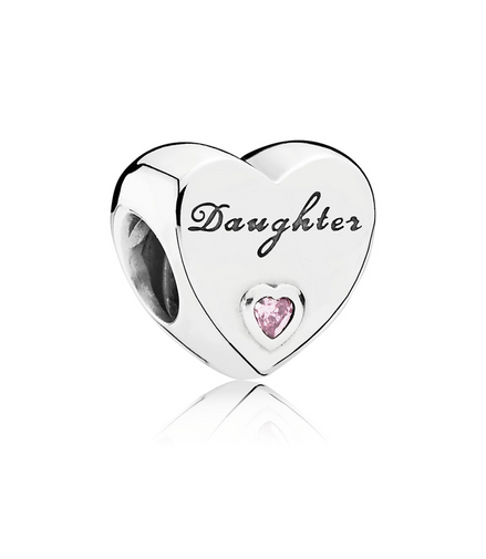 Pandora Moments Daughter Heart Charm