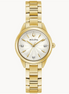 Bulova Classic Sutton Ladies Diamond-Accent Gold-Tone Bracelet Watch