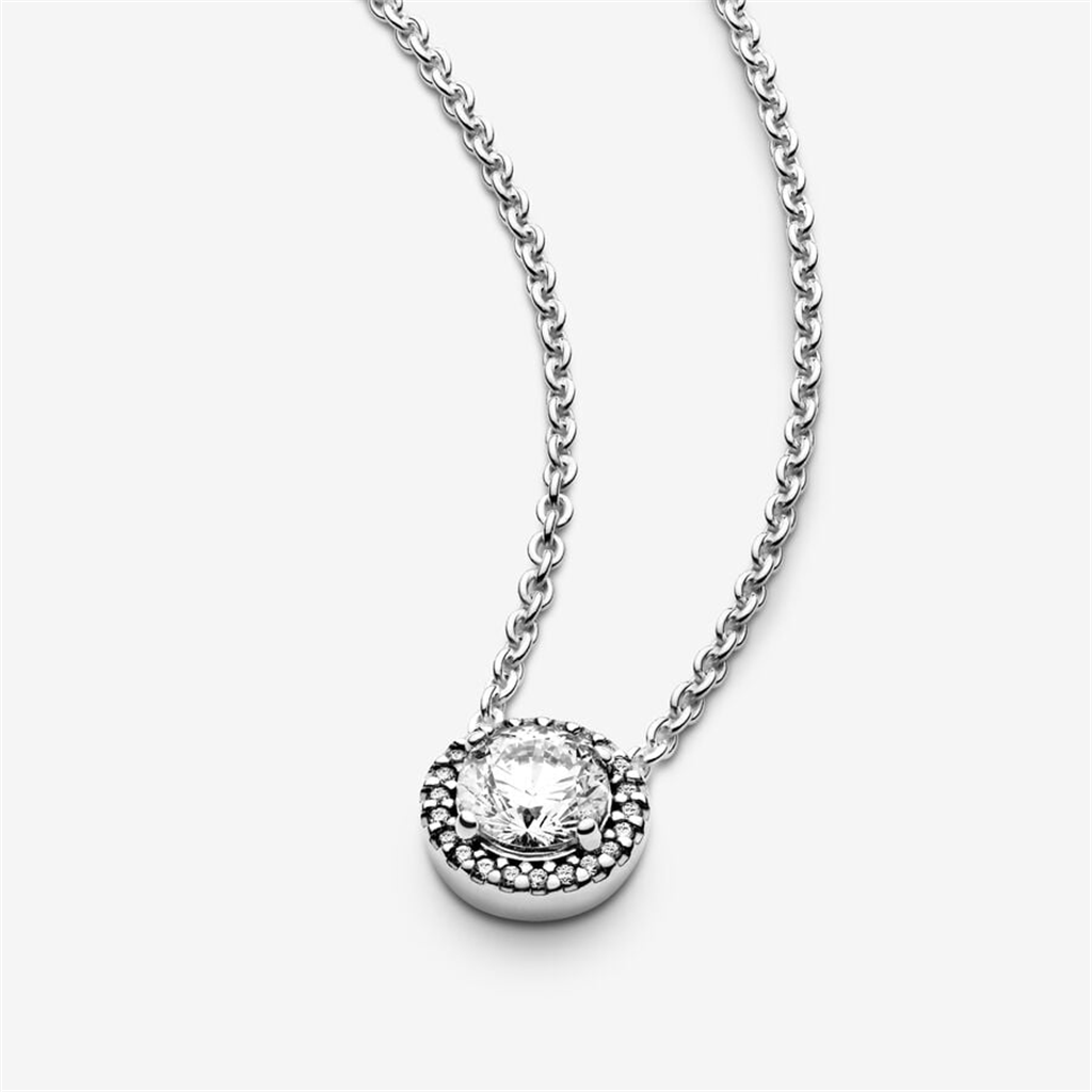 Pandora Timeless Round Sparkle Necklace 45 cm