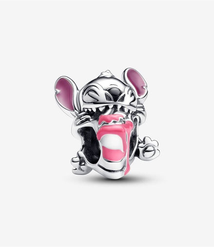 Pandora Moments Disney Stitch Birthday Cake Charm