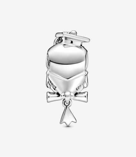 Pandora Moments Wise Owl Graduation Charm