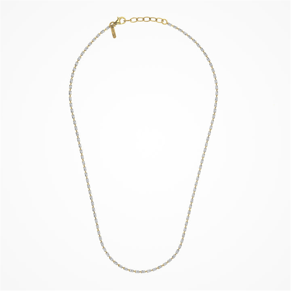 Desmos Two Tone Design Typhoon Necklace 18