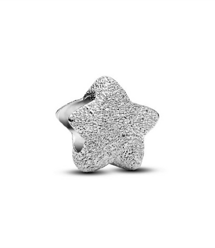 Pandora Textured Star Mini Charm