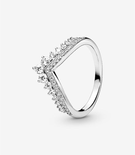 Pandora Princess Wishbone Ring Size 6