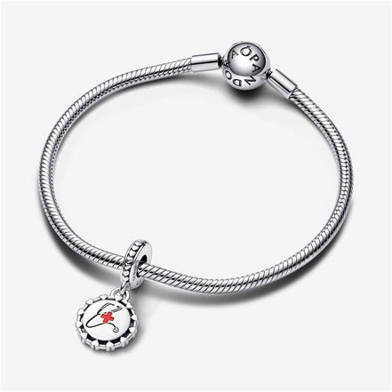 Pandora Moments Stethoscope Engravable Dangle Charm