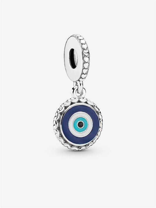 Pandora Moments Silver Evil Eye Dangle Charm