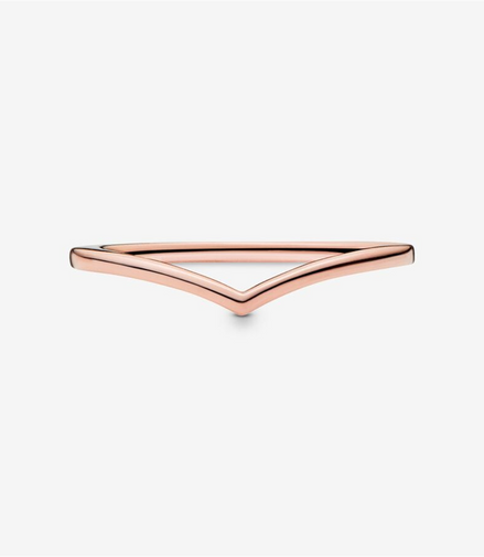 Pandora Timeless Polished Wishbone Ring Size 6