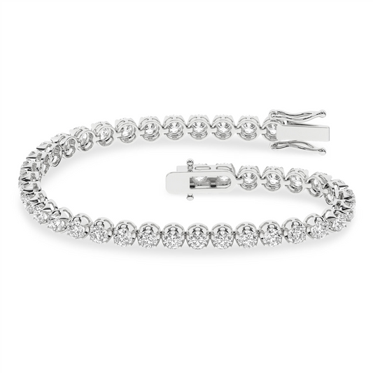 Lab Grown 5 ctw Diamond Tennis Bracelet