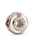 Pandora Open Center Pavé Crown O Charm