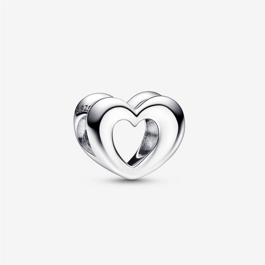 Pandora Moments Radiant Open Heart Charm