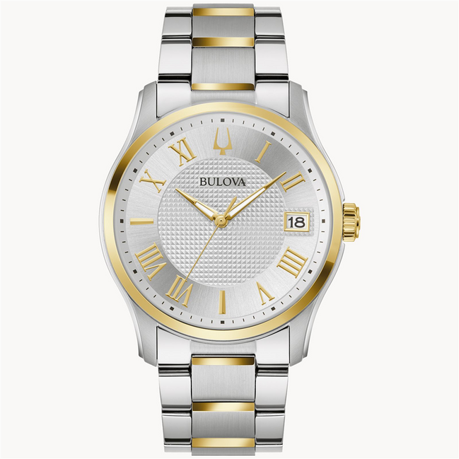 Bulova Men's Classic Wilton Two-Tone Bracelet Watch