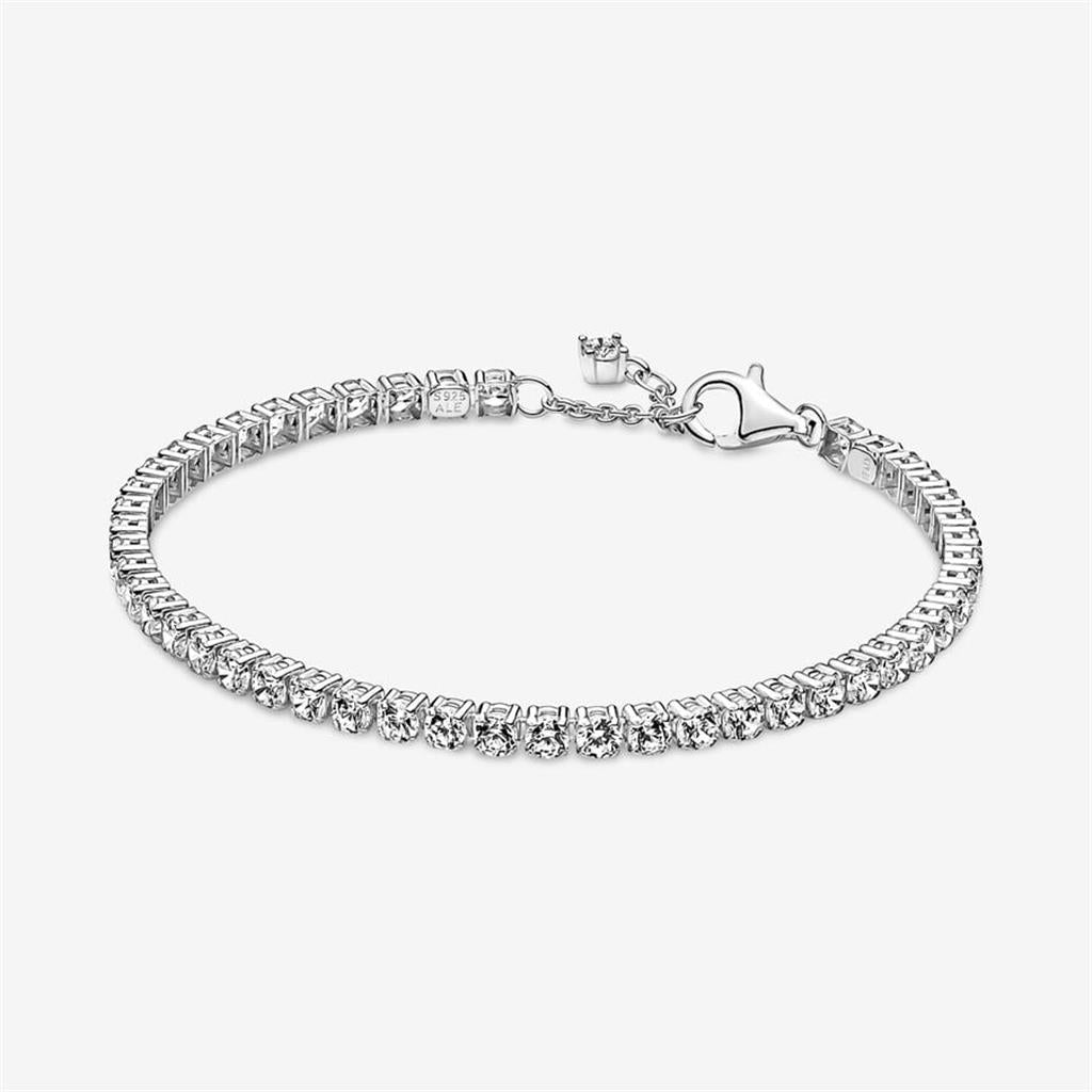 Pandora Timeless Sparkling Tennis Bracelet Size 16