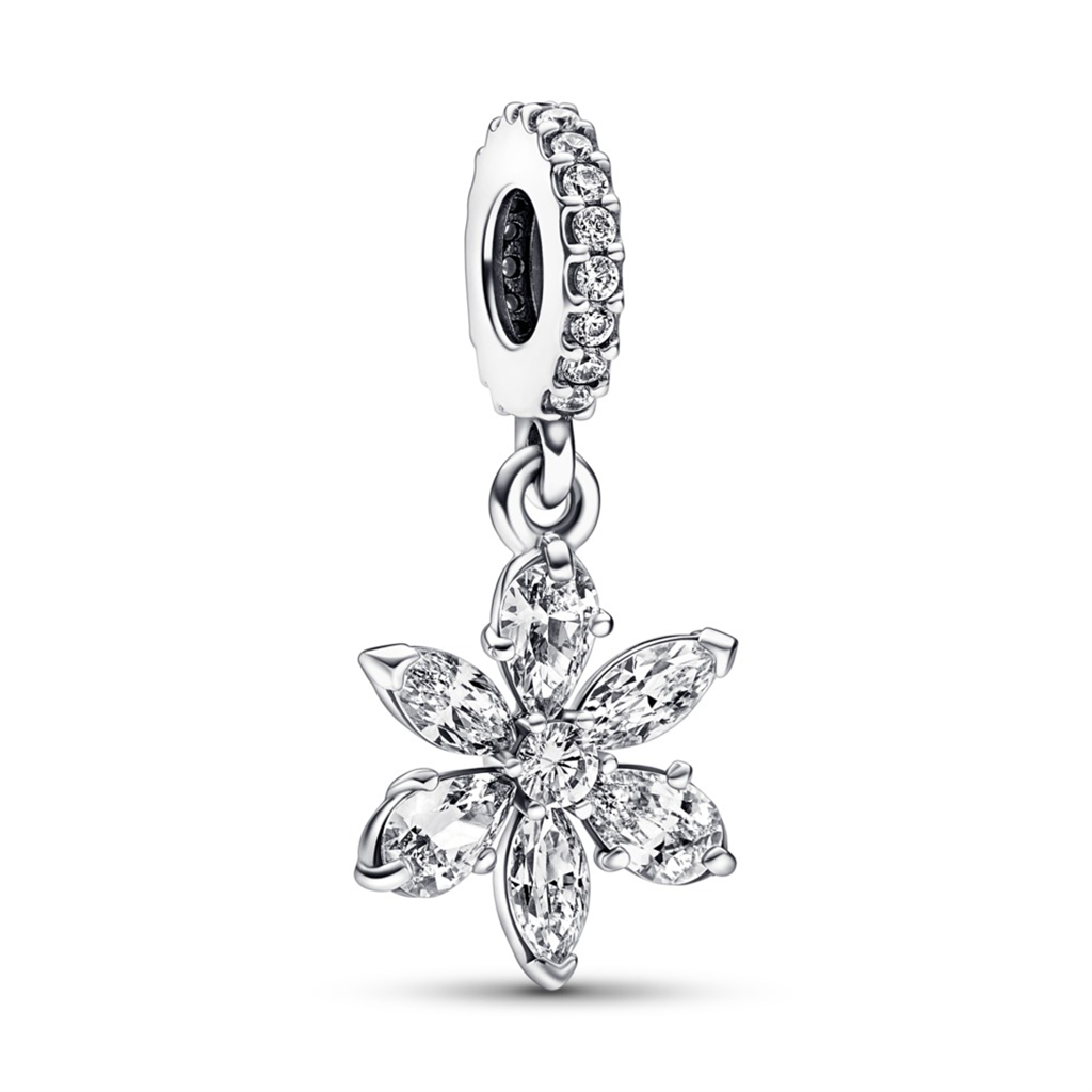 Pandora Timeless Sparkling Herbarium Cluster Dangle Charm
