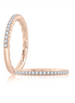 A.JAFFE 14K Yellow Gold 0.18 CTW Diamond Wedding Band