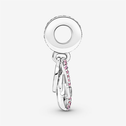 Pandora Moments Mom Infinity Pavé Double Dangle Charm