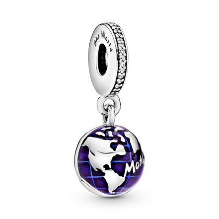 Pandora Blue Planet Dangle Charm