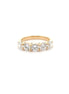 14K Yellow Gold 2 CTW Lab Grown Diamond 5 Stone Ring