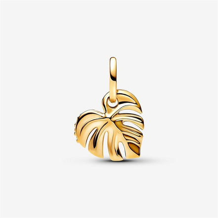 Pandora Moments Sparkling Monstera Leaf Dangle Charm
