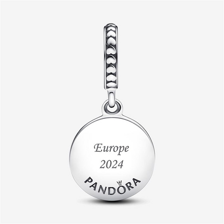 Pandora Moments "Friends Are Family" Engraveable Tag Charm