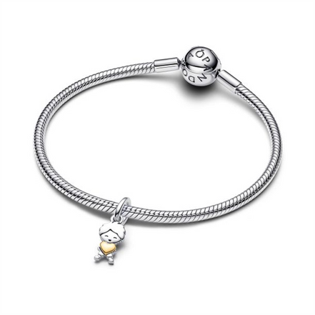 Pandora Moments Happy Boy Dangle Charm