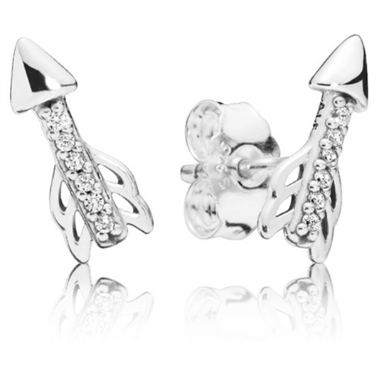 Pandora Sparkling Arrows Earrings