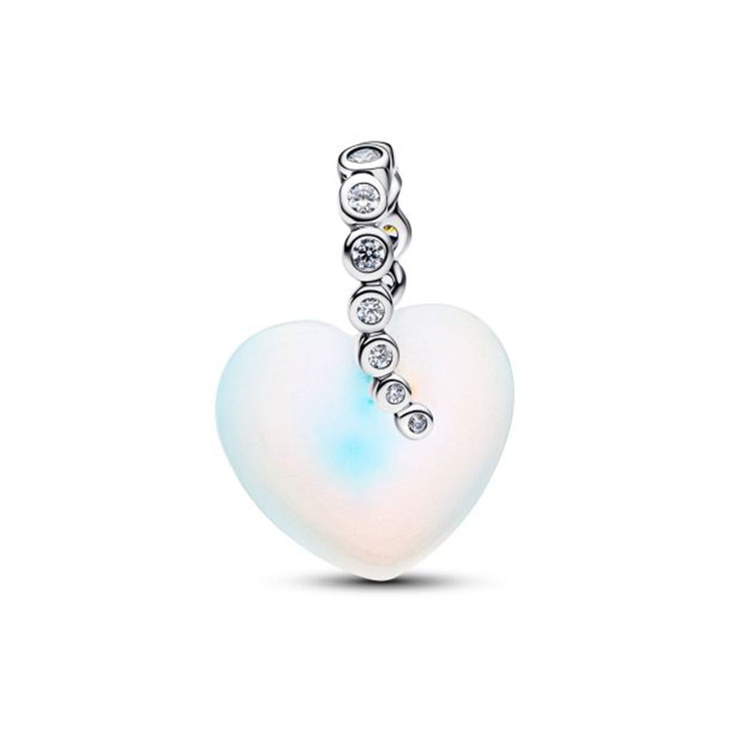 Pandora Shooting Star & Heart Dangle Charm