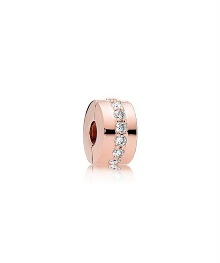 Sparkling Row Spacer Charm